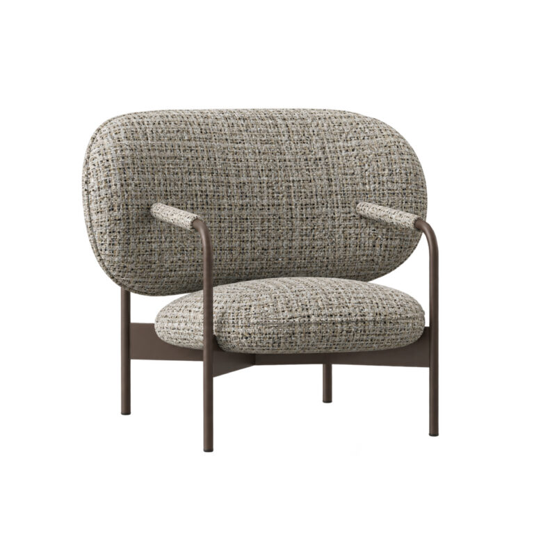 Bonaldo Cross Lounge Chair No. I by Alain Gilles, The Synthesis (2016–2026) - three-quarter view, The Series of Years, Bonaldo Space Bangkok