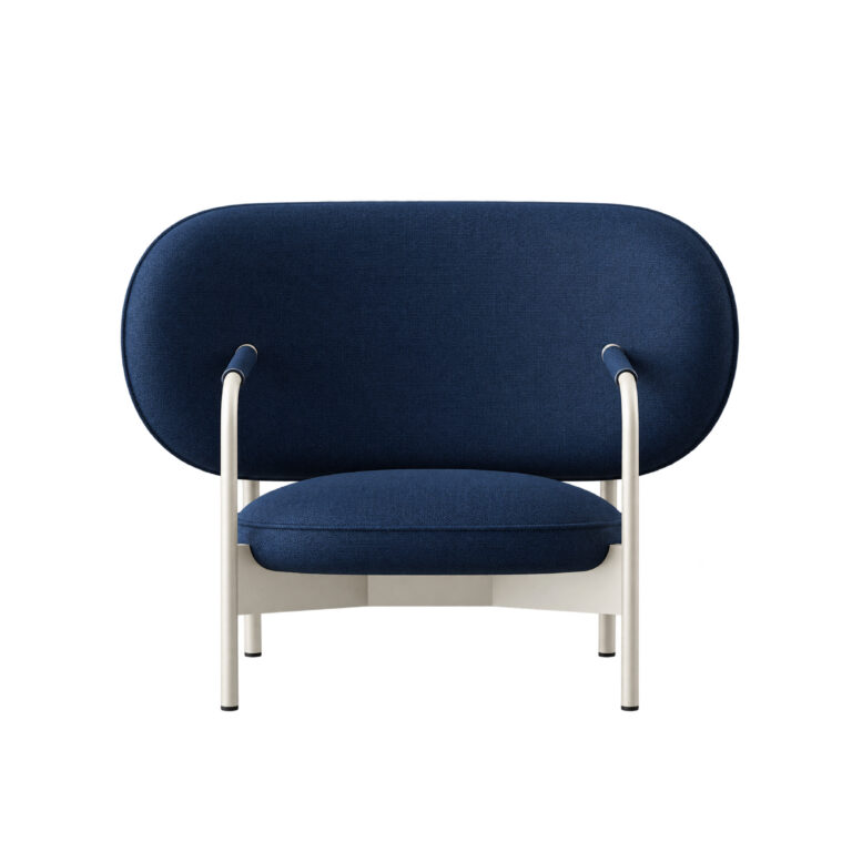 Bonaldo Cross Lounge Chair No. V by Alain Gilles, Post-Modern Play (1976–1985) - front view, The Series of Years, Bonaldo Space Bangkok