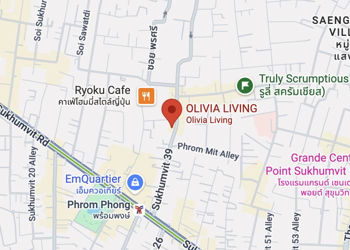 Map to Bonaldo Space by OL Atelier, 29 Sukhumvit 39, Wattana, Bangkok